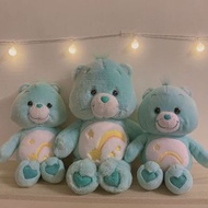 彩虹熊 Care bears 集合 10吋 13吋 流星熊 小熊 熊熊 娃娃 玩偶 薄荷綠💚