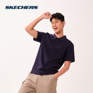 Skechers Men Skechers Authentic Lounge Polo Tee - SL226M224-002Z , Lelaki
