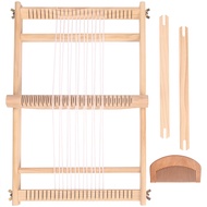 QJH เครื่องทอผ้าอเนกประสงค์ไม้ 19.6 "L x 15.3" W Warp ​ เฟรม ​ Loom Heddle Bar สําหรับกระดานสาน Weav