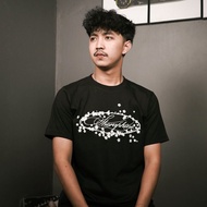 Sheraphine Studios - Eternal Bloom Cotton Combed 20s Black Tshirt