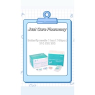 🇲🇾 Butterfly Needle Scalp Vein Set  21G 23G 25G 27G 100pcs/box Winged Infusion Set Sterile Rapid Ven