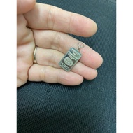 Ag999 engraved pendant, size 12x20mm, thickness 2mm