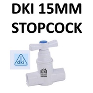 DKI BRAND 15MM UPVC STOPCOCK STOP COCK STOPVALVE STOP VALVE