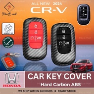 NEW Honda CRV Key Cover 2024 Carbon Keyless Remote Key Case Holder Honda CRV 2024 Accessories eHev R