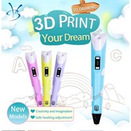2020 NEW 3D Printing 3D Printer Arts Pen Making Doodle Arts & Crafts USB Cable