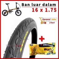 Kenda kwest 16x1.75 bicycle inner tube 16 x 1.75 Children's folding bicycle 16 pure fine flower