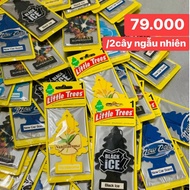 (Random delivery) Set of 2 Little Trees Fragrant Pine Trees to deodorize American cars