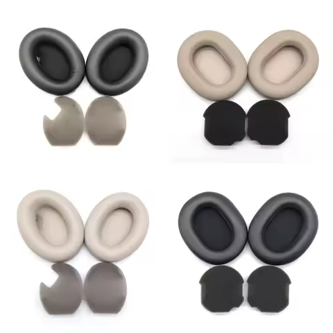 Ear Pads for Sony WH-1000XM2 WH-1000xm3 WH-1000XM4 Headphones High Quality Foam Ear Pads Cushions Wi
