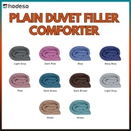 Hodeso Plain Color Comforter Only Duvet Filler Queen 180x200 cm Blanket Comforter Duvet Insert