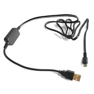 USB Power Cable for Sony Handycam & Cyber-shot – Compatible with AC-L200, AC-L25A/B/C Models, 5V 2.4