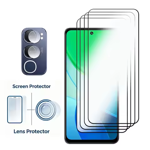 Upgrade For VIVO Y19S 4G Y19S Pro Glass Protector Anti-Scratch Full GLue For VIVO Y19S 4G Soft Fiber