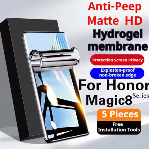 Magic8Pro Matte Screen Protector For Honor Magic 8Pro Privacy Hydrogel Film Magic8 Pro Soft HD Anti-