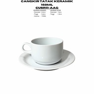 Ceramic Tatak Cup 150ML (1PSG) Plain White By Indo Keramik Coffee Cup Quality Coffee Cup /CUSR11-AAG
