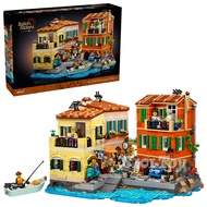 Copy DIY Ideas Italian Riviera 21359 (3251 pcs)STEAM Buidling Blocks Kids Toys Gifts