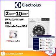 Electrolux 10kg UltimateCare 300 front load EWF1024D3WC / 9kg EWF9023P5WC washing machine (FREE LAUN