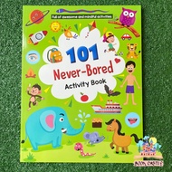 101 never bored activity book activity book for preschool and elementary school children