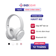 Tai Nghe Bluetooth Headphone HAVIT i62 Driver 40mm Bluetooth 5.3 Nghe Đến 20H Gập Gọn 90 - Chính Hãn