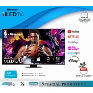Hisense 55 65 75-Inch Class 55U8N 65U8N 75U8N U8N   Series Mini-LED ULED 4K UHD Google Smart TV - QL