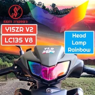 Y15ZR V2 TINTED METER HEAD LAMP SIGNAL LC135 V8 HEAD LAMP