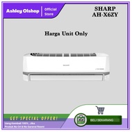 AC SHARP STANDAR INVERTER 1/2PK AH-X6ZY INVERTER STANDAR SHARP 1/2 PK