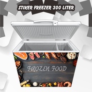 Frozen 300 Liter Anti-Scratch Freezer Cover Protector Sticker