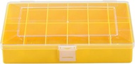 hünersdorff Assortment Box: Sturdy Sorting Box (PS-Compact) with Fixed Compartments (12 Compartments