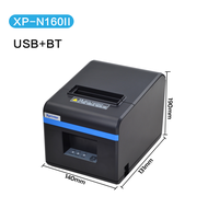 Xprinter XP-N160II เครื่องพิมพ์ใบเสร็จ80MM receipt printerเครื่องปริ้นใบเสร็จ-สลิปรุ่นUSB/Blutooth ต