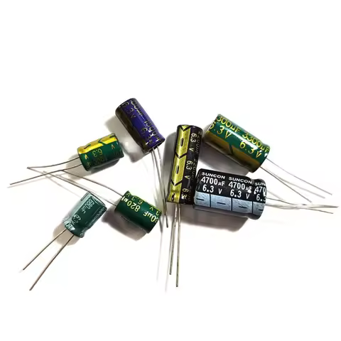 Electrolytic Capacitor 6.3V 820uF 1000uF 1500uF 2200uF 3300uF 4700uF 820MF 1000MF 1500MF 2200MF 3300