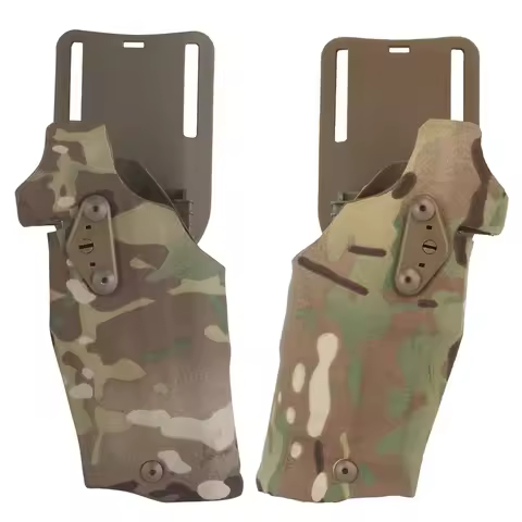 X300U-A Flashlight Tactical Pistol Holster Left/Right Hand for 6354DO Glock17 Gen4 G19 with QLS Drop