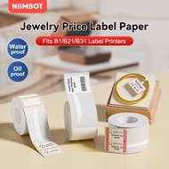 NIIMBOT B1 B2 B21 B31 Printer Sticker Label Thermal Waterproof Custom Jewelry Retail Price Tag