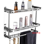 Thanh lý Kệ treo tường nhà tắm kệ Inox nhà tắm kệ treo khăn nhà tắm kệ phòng tắm bằng chất liệu Inox