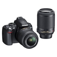 [USED in Japan] Nikon Digital SLR Camera D3000 Double Zoom Kit D3000WZ