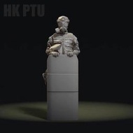 【新品預訂】WNGG原創 1/35 香港特警PTU 防毒面具版 3D列印模型  A3-1