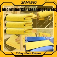 SANTINO Car wash cloth Microfiber Towel for Car Wash Kain Extra thick car wash towels Microfiber Kai
