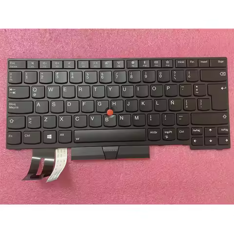New Original Latin LA Backlit Keyboard for Lenovo ThinkPad T480S E480 L380 L480 T490 E490 E495 T495 