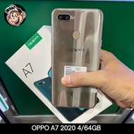 oppo a7 2020 4/64gb second bekas pakai mulus fullset original