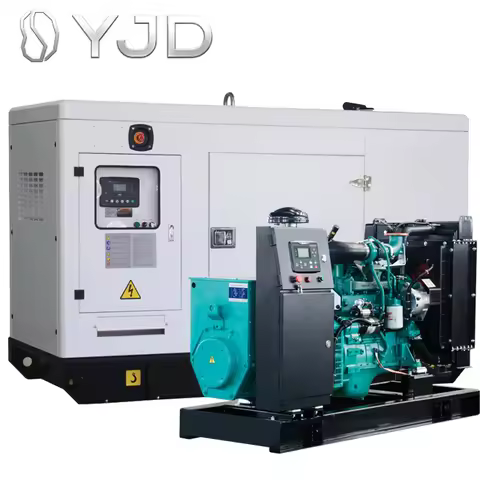 20KW 25KVA Silent Diesel Generator Open Frame with for Engine 4B3.9-G2 50Hz 400V 3 Phase