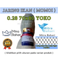 JARING IKAN MOMOI | JARING MOMOI | JARING SENAR 028 | PUKAT 0.28 | PUKAT MOMOI | JARING IKAN CAP MOM