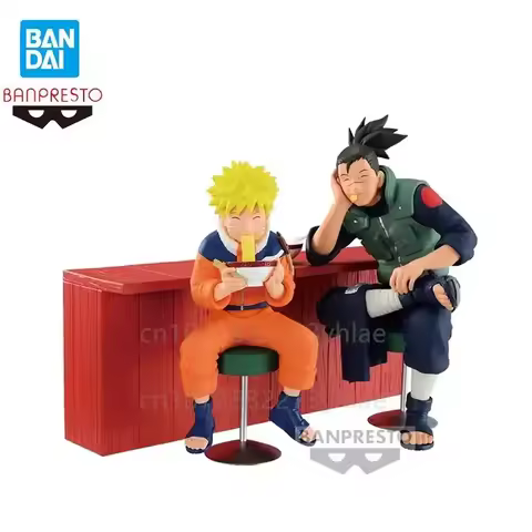 In Stock Original Bandai Banpresto Naruto Uzumaki Naruto Umino Iruka Precious Time At Ichiraku Ramen