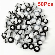 50/40pcs Chassis Engine Guard Metal Nut/Screw Washers U-shape Clip For BMW E46 E92 E90 F10 Car Fende