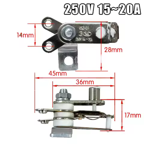 1pc Electric pressure cooker insulation switch Pressure cooker temperature control switch Pressure c