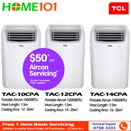 TCL Portable Aircon 10000 - 14000BTU | TAC-10CPA/HNG | TAC-12CPA/KNG | TAC-14CPA/KNG