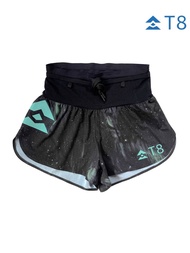 T8 Run กางเกงวิ่งเทรล วิ่งถนน ผู้หญิง พิเศษ  Womens Sherpa Shorts v2 AURORA ผ้าแห้งไว สีใหม่ 2025