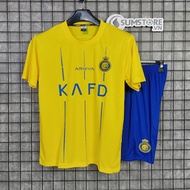 Áo Bóng Đá Đẹp CLB Al Nassr Vàng - Đồ Thể Thao Đá Bóng Nam Nữ Cao Cấp
