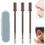 NasalHairter,2025UpgradedPortableManualNasalHairTrimmerforWomenMen,360°RotatingDoubleSidedNoseHairKn