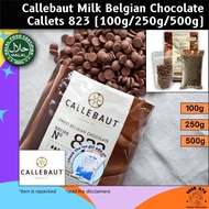 Callebaut 823 Milk Chocolate Callets (100g/250g/500g/)