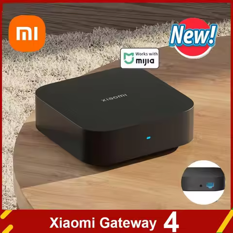 Original Xiaomi Mijia Smart Central Hub Gateway 4 ZigBee WIFI Bluetooth Mesh Hub Smart Home Work Wit