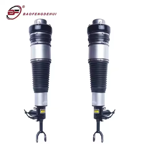 1x Front Air Suspension Spring Shock Strut Absorber For Audi A6 S6 Quattro Avant Allroad C6 4F5 4FH 
