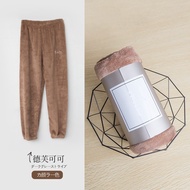 Women's sleep pants Thick material sleep pants leisure pants casual pants women's long pants One siz