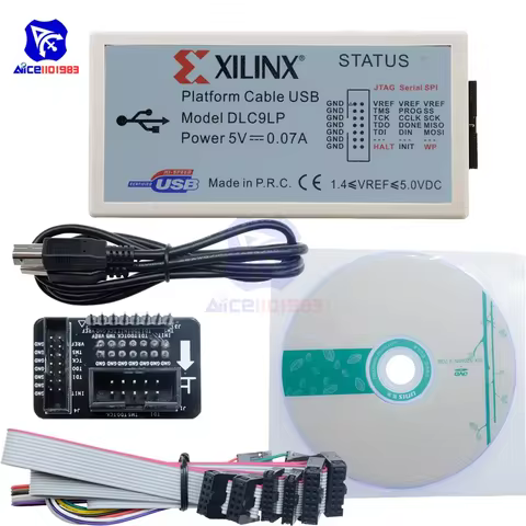 diymore for XILINX Platform Cable USB FPGA CPLD JTAG SPI Download Debugger Programmer with USB Type-